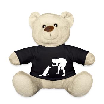 Dog Hund - Teddy Bear - black - Front