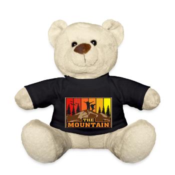 La Montagne - Nounours - noir - Devant