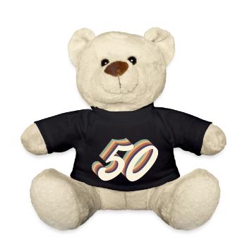 Jahrgang zum 50-jährigen Jubiläum - Teddy - Schwarz - Vorne