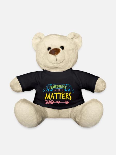FREUNDLICHKEIT ZÄHLT - Teddy - Schwarz