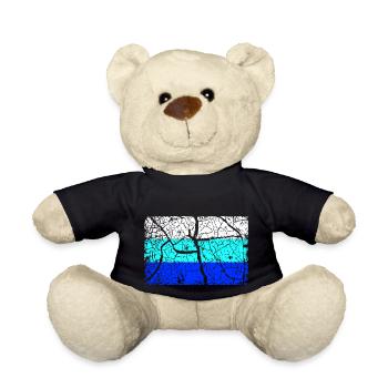 Drapeau de l’Allemagne INVERSÉ - Nounours - noir - Devant