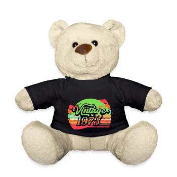Vintage 1973 - Teddy - Schwarz - Vorne