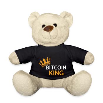 Trading de crypto-monnaies Bitcoin - Nounours - noir - Devant