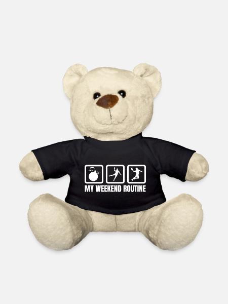 Meine Wochenendroutine - Teddy - Schwarz