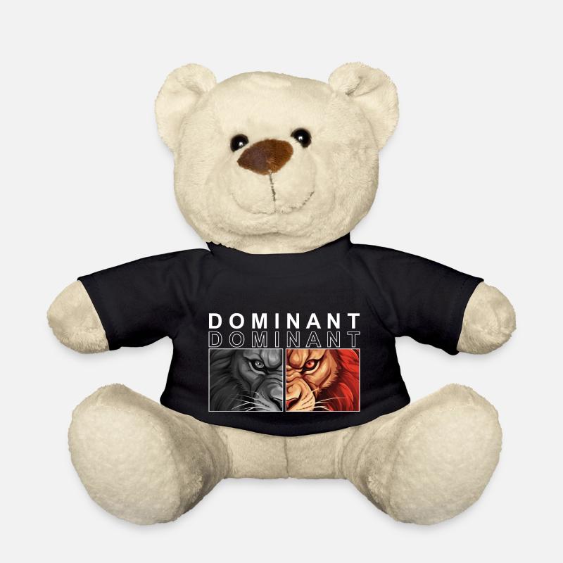 DOMINANT - Lion - Teddy - Schwarz