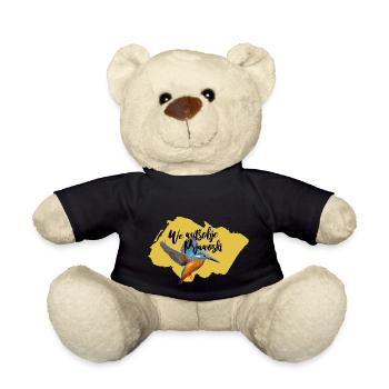 Fehrow Shirt gelb einseitig We wutsobje prjawoski - Teddy - Schwarz - Vorne