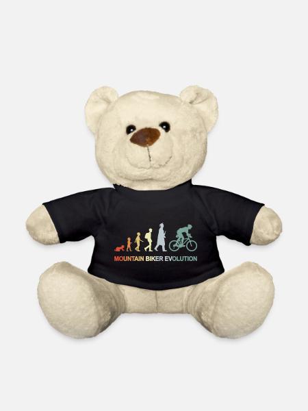 Mountainbiker Evolution - Teddy - Schwarz