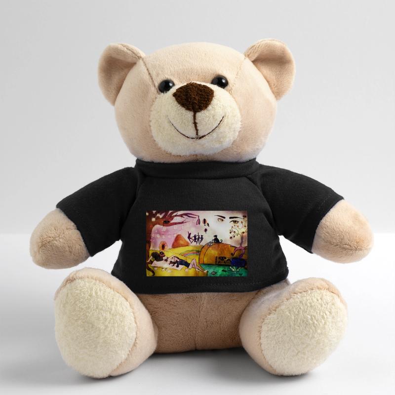 abstract art Teddy Bear