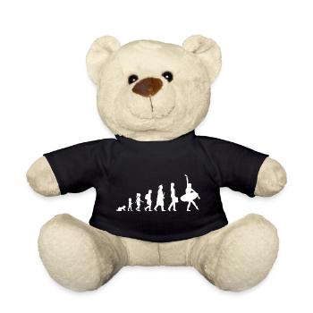 From child to ballerina - Teddy Bear - black - Front