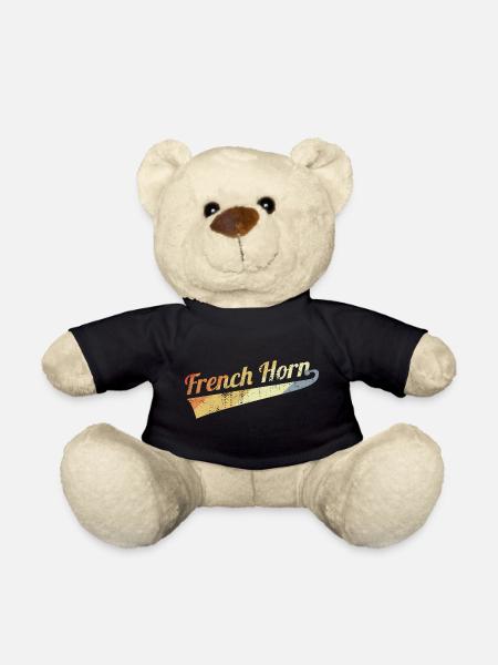 Vintage Waldhorn - Teddy - Schwarz
