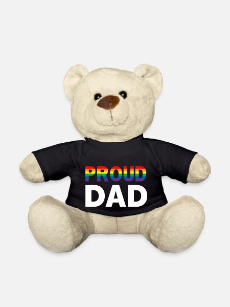 Proud Dad Pride - Teddy - Schwarz