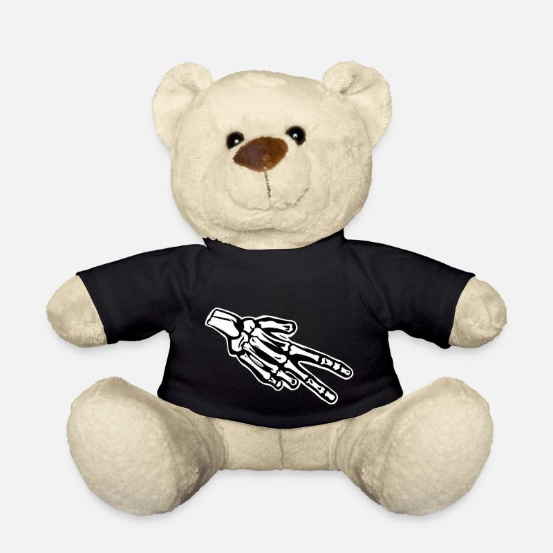 Biker Gruss Ride Safe - Teddy - Schwarz