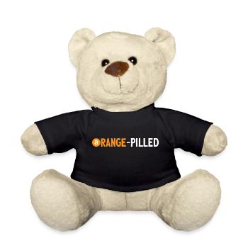 Bitcoin Kryptowährung BTC Crypto Trader - Teddy - Schwarz - Vorne