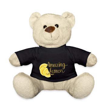 Amazing Lemon - Teddy Bear - black - Front