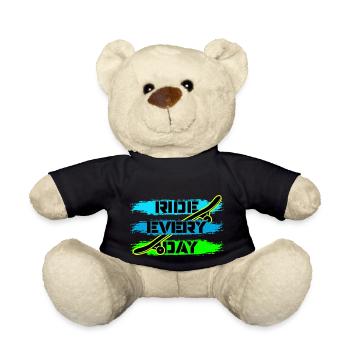 Skate - Teddy - Schwarz - Vorne