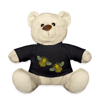 Bee 2 - Teddy Bear - black - Front