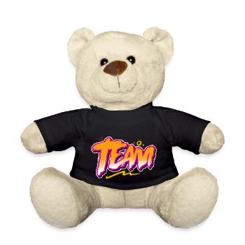 Team - Teddy Bear - black - Front