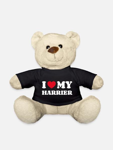 I Love My Harrier - Teddy - Schwarz