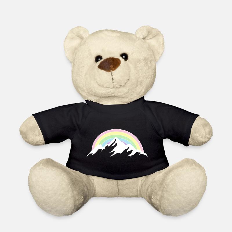 Berg Regenbogen Naturliebhaber - Teddy - Schwarz