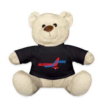 Logo Hang Gliding Color Splash - Nounours - noir - Devant