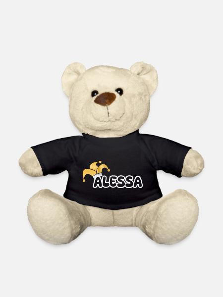 Fastnacht Alessa - Teddy - Schwarz