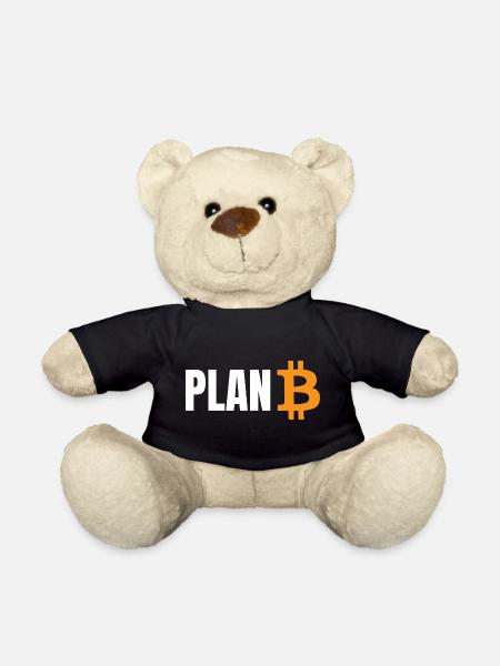 Plan Bitcoin - Teddy - Schwarz