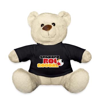 Schwarz Rot Goal - Teddy - Schwarz - Vorne
