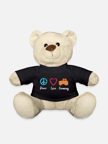 Peace Love Farming - Teddy - Schwarz