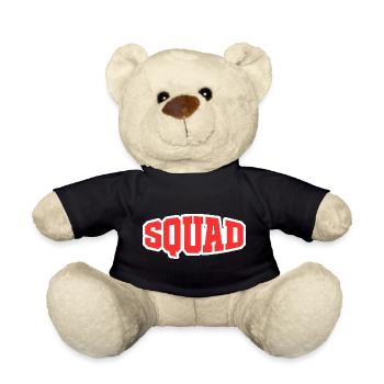 Squad - Teddy Bear - black - Front