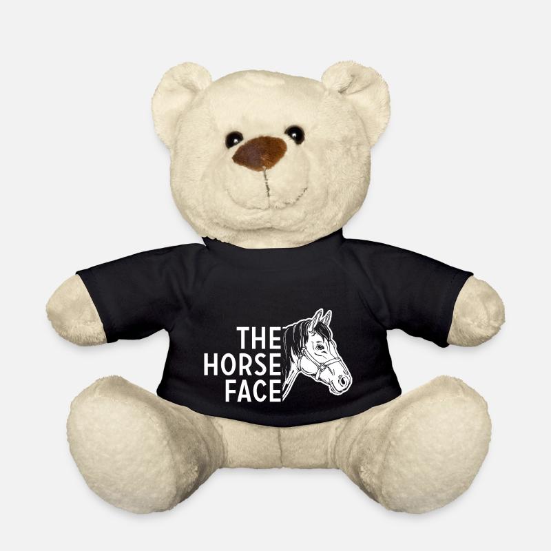 The Horse Face - Teddy - Schwarz