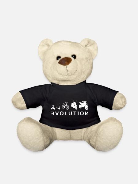 Evolution Biker 2-Motorcycle Cross Enduro - Teddy Bear - black