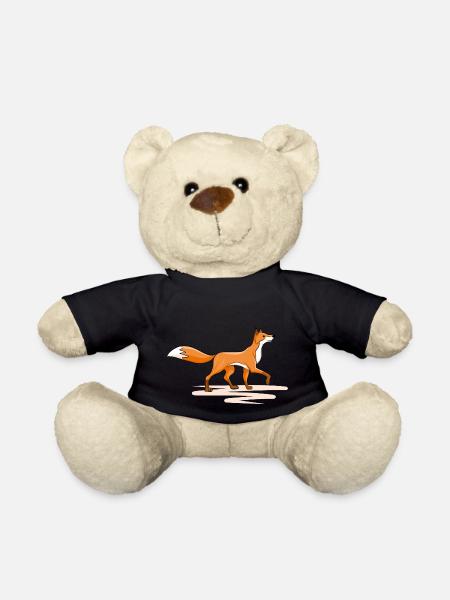 Renard - Nounours - noir