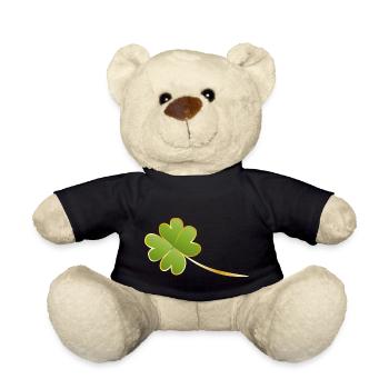 vierblättriges kleeblatt - Teddy - Schwarz - Vorne