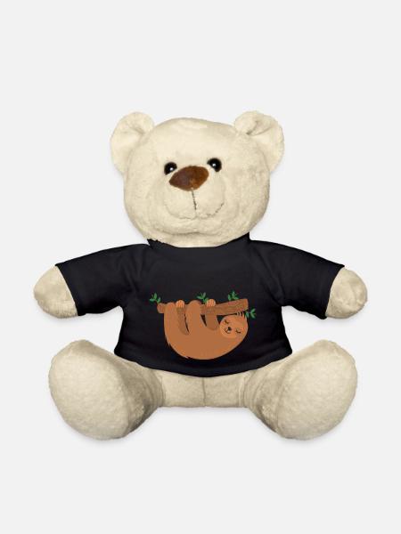 Faultier - Teddy - Schwarz