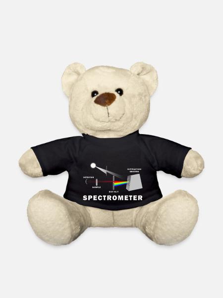 How Does a Spectrometer Work - Teddy Bear - black