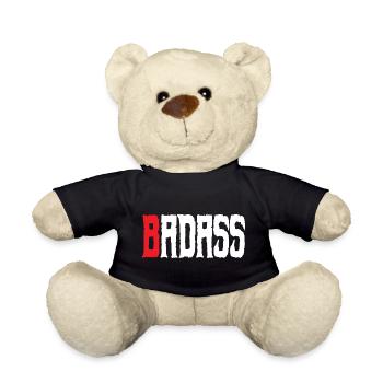 Badass fighter knallharter mensch mma kämpfer - Teddy - Schwarz - Vorne
