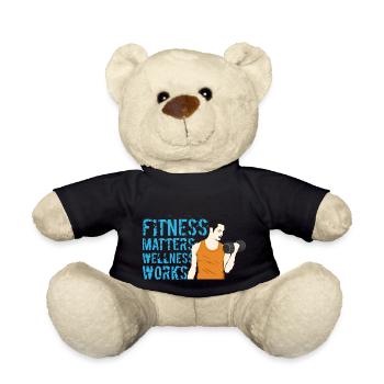 fitness matters le bien-être fonctionne - Nounours - noir - Devant