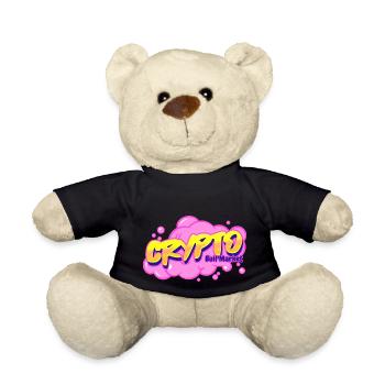 Crypto Bull Market - Teddy Bear - black - Front
