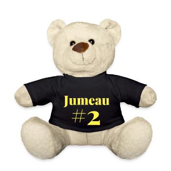 Jumeau Numéro 2 - Nounours - noir - Devant