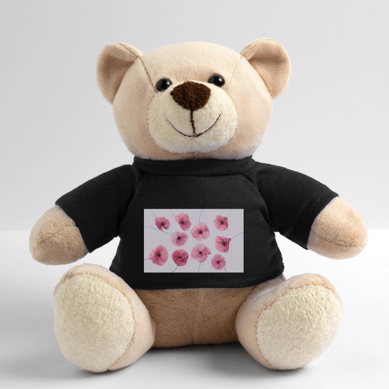 MOHNBLUME Pink Rot Teddy