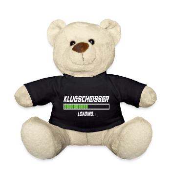 Klugscheisser Loading... - Teddy - Schwarz - Vorne
