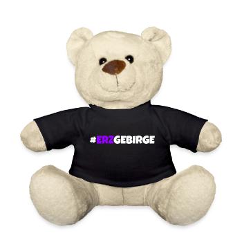Erzgebirge meine Heimat - Teddy - Schwarz - Vorne