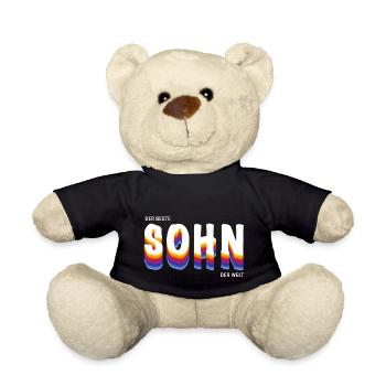 Der beste Sohn der Welt - Teddy - Schwarz - Vorne
