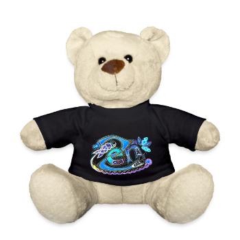 Bottomless Zen without reverse turn2 - Teddy Bear - black - Front