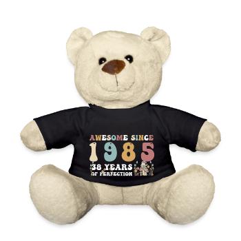 Super seit 1985 38 Jahr der Perfektion - 38. - Teddy - Schwarz - Vorne
