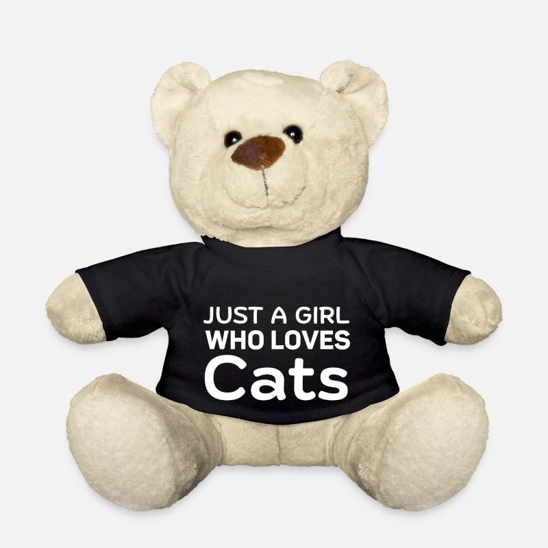 Cat lover - Teddy Bear - black