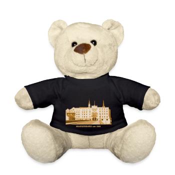 Wasserburg am Inn Brucktor Rosenheim Oberbayern - Teddy - Schwarz - Vorne