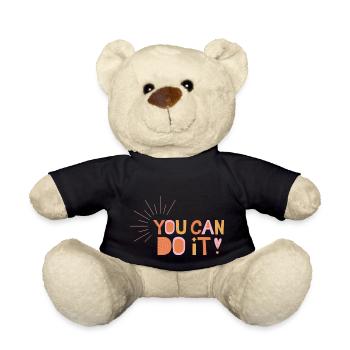 Tu peux le faire! - Nounours - noir - Devant