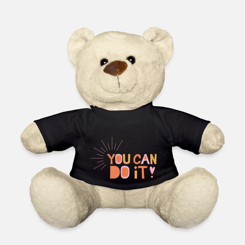 Tu peux le faire! - Nounours - noir