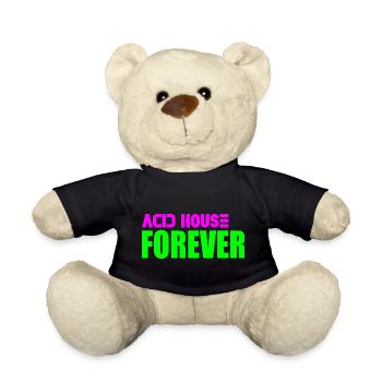 Acid house pour toujours - Nounours - noir - Devant